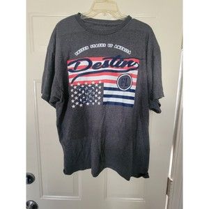 Destin Beach Florida T-Shirt Size XXL Gray USA Stars and Stripes 2022